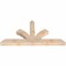 Ekena Millwork Richland Smooth Timber Gable Bracket, Douglas Fir, 48"W x 24"H x 3 1/2"D x 3 1/2"F, 12/12 Pitch GBW048X24X0404RIC00SDF - alternate 5
